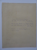 1974-0173-TEK b.jpg; 1974-0173-TEK; Portret van twee kinderen uit de familie van Zeggelen.; tekeningen